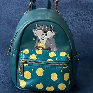 Loungefly Disney Pocahontas Meeko Biscuit Micro Mini Backpack